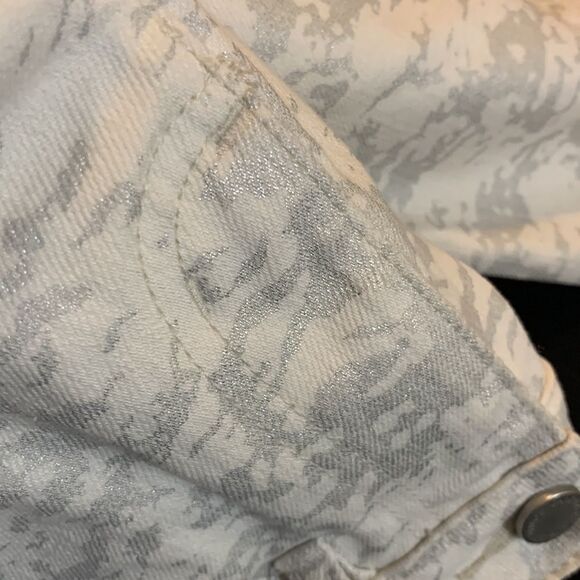 TWO BY VINCE CAMUTO SIZE 26/2 gray/silver & cream - Picture 9 of 10